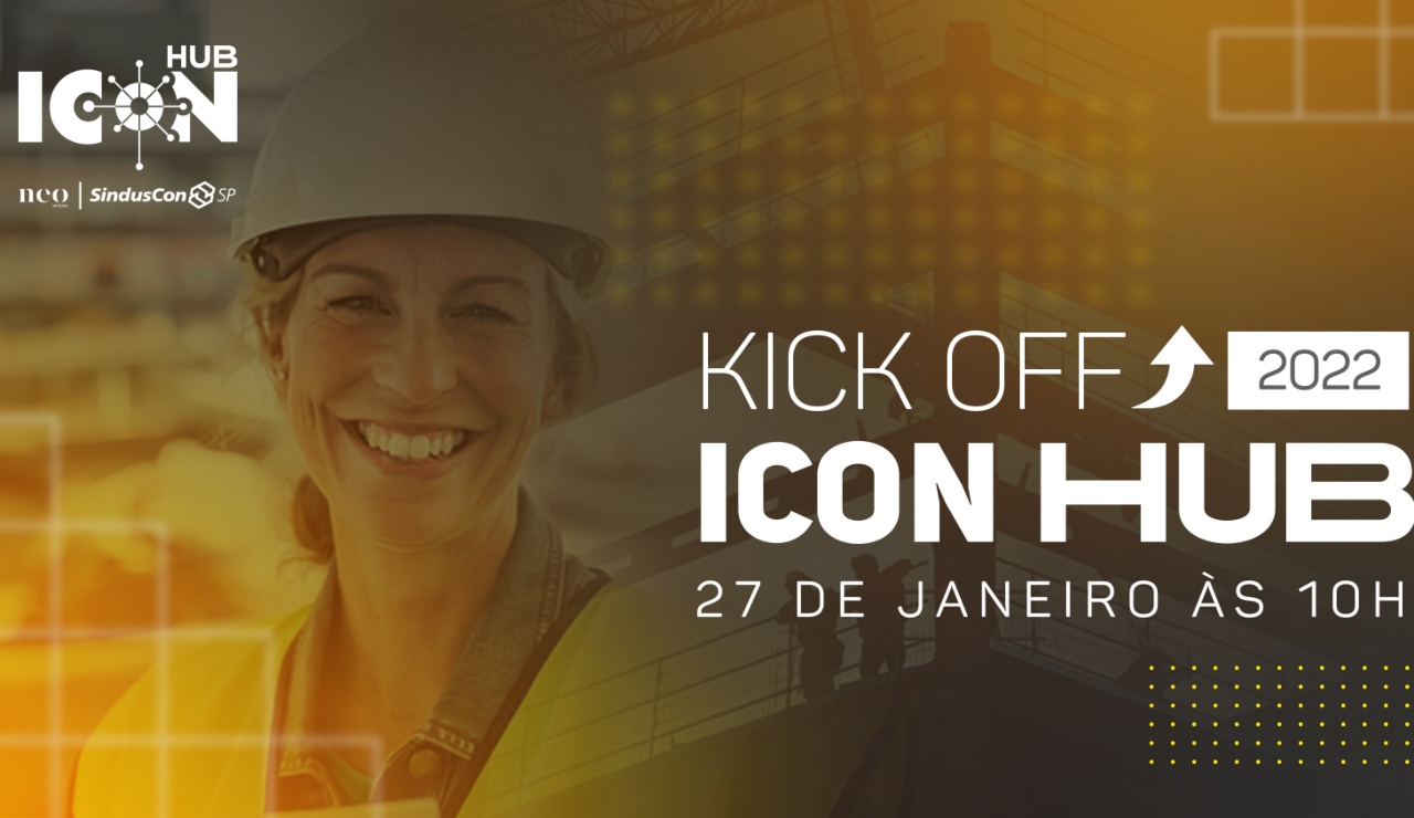 Kick off do iCON Hub será no dia 27 de janeiro