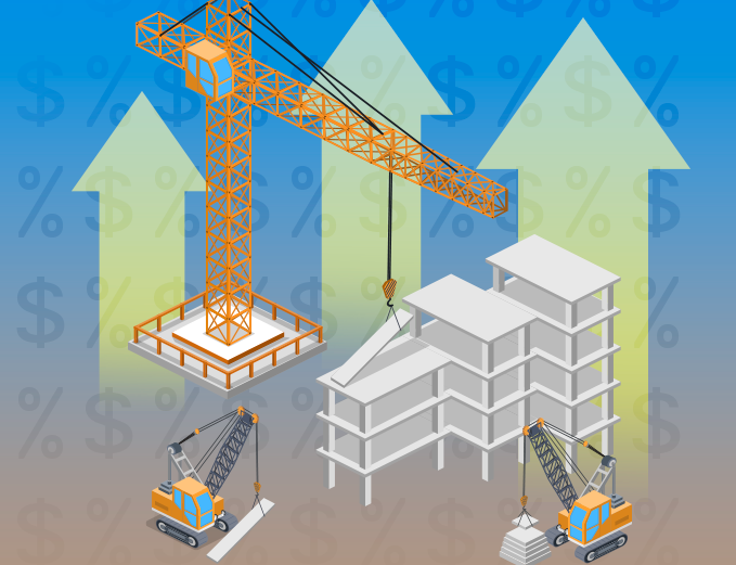 Custos das obras em alta