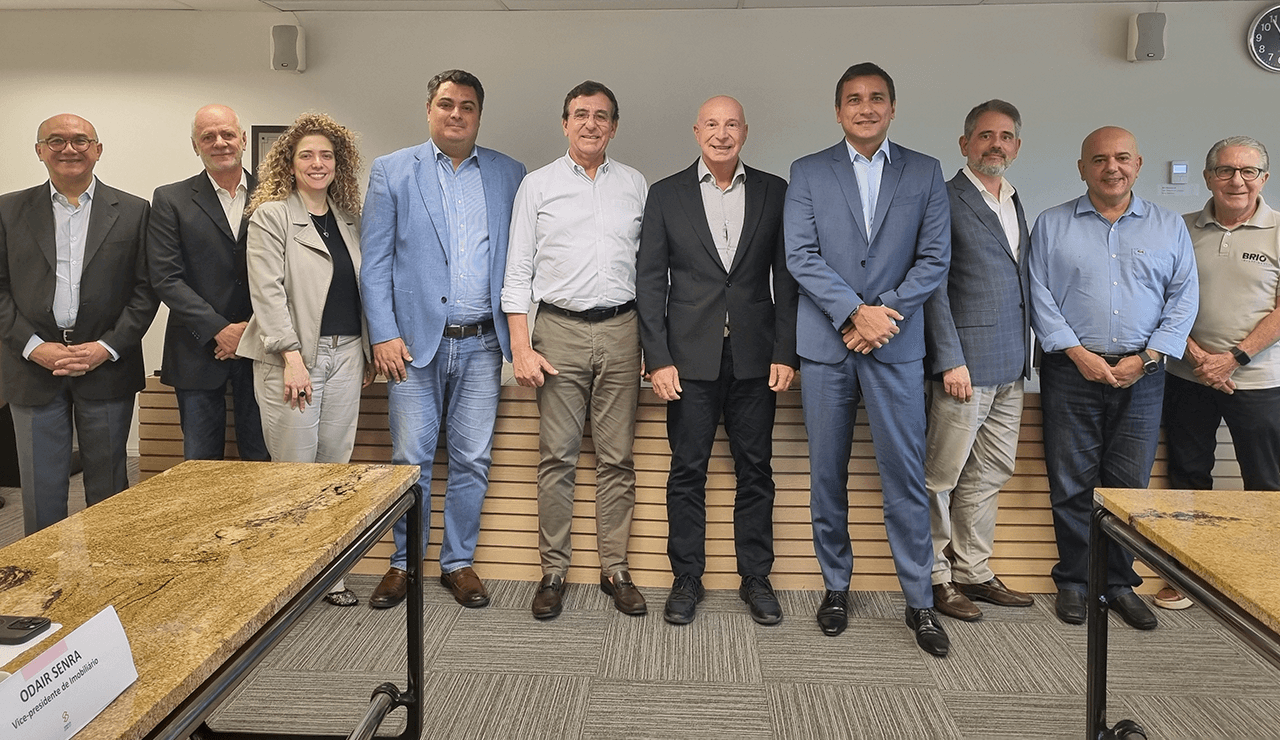 SindusCon-SP recebe a visita de representantes da Saint-Gobain