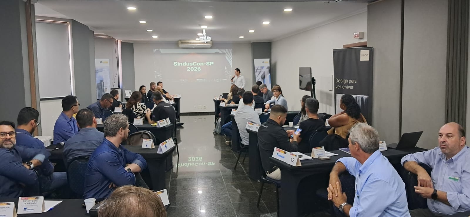 Construção civil ganha impulso em Sorocaba com rodada que conecta gigantes do setor