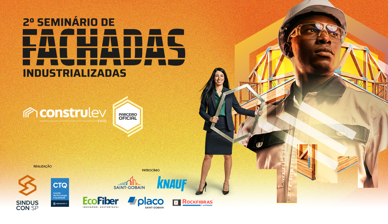 Seminário debaterá fachadas industrializadas